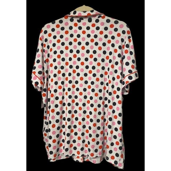 Disney Minnie Mouse Women’s Polka Dot Pajama Set Sets Size 1X - Picture 4 of 13